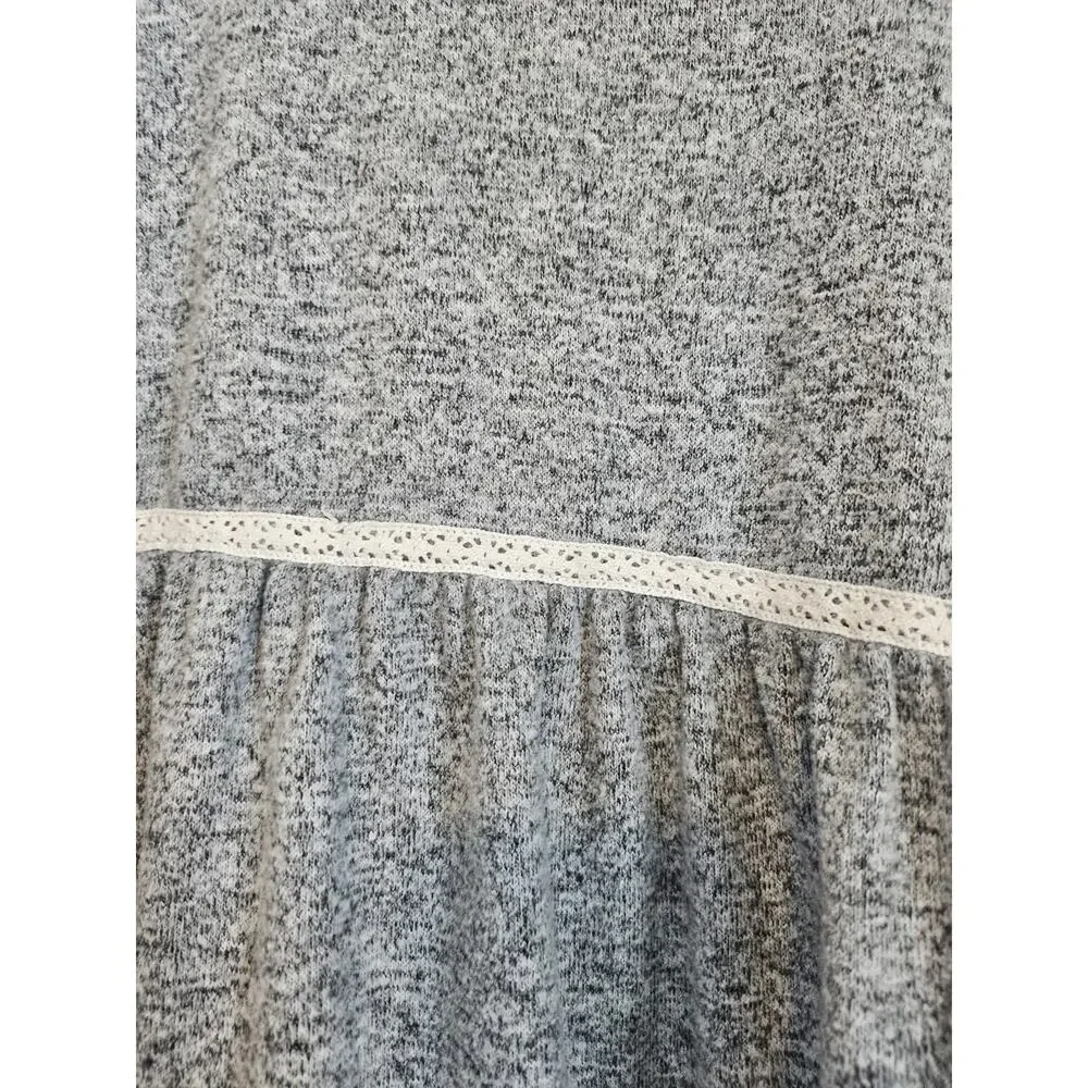 Knox Rose Women's Lace Trim Open Front Cardigan - Picture 5 of 7